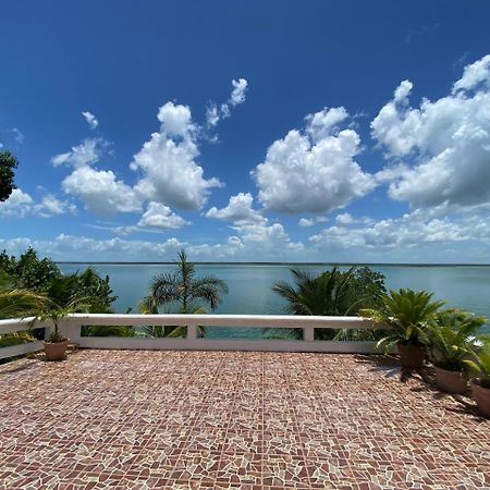 Casa Pescador Bacalar Villa Bagian luar foto
